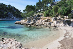 Vous pouvez louer un bateau sans permis chez LocBateau Cassis pour aller visiter la Calanque de Port-Pin